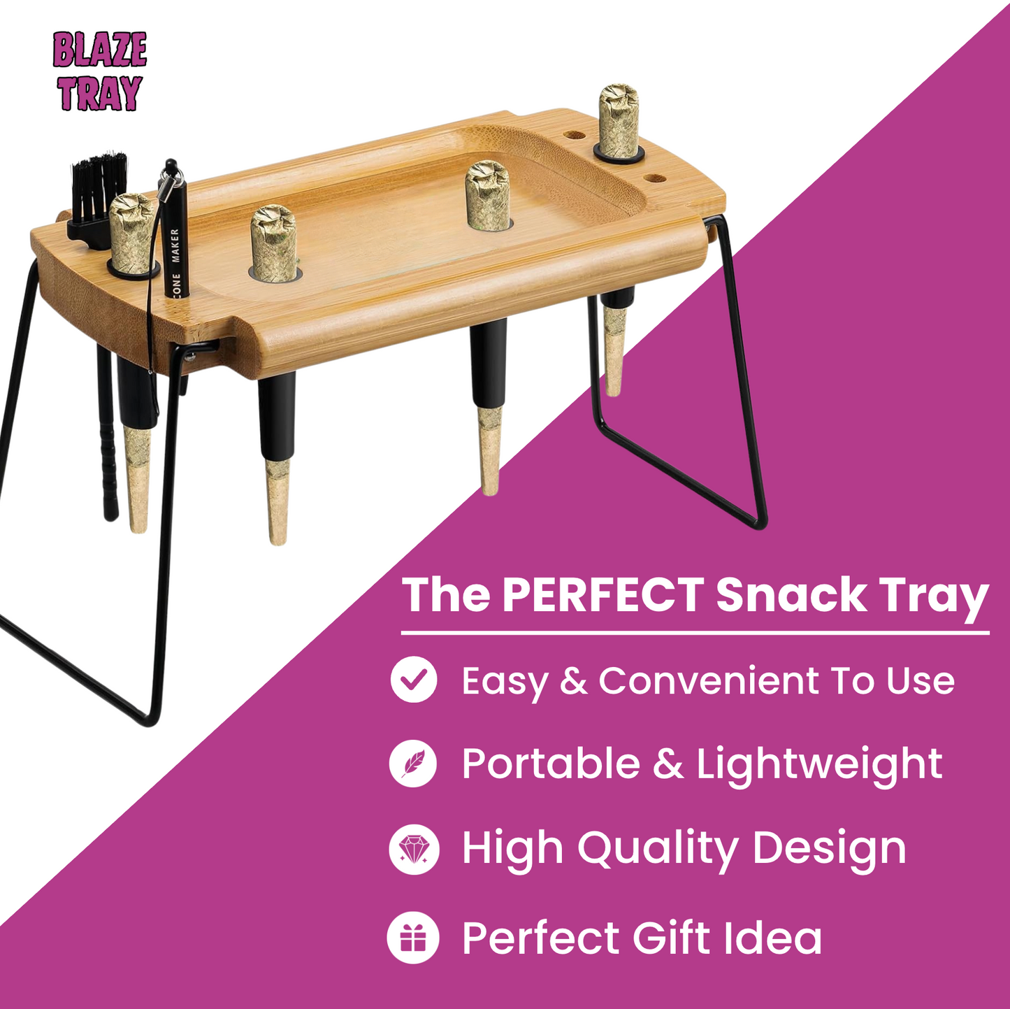 Blaze Tray™️  Premium Snack Tray